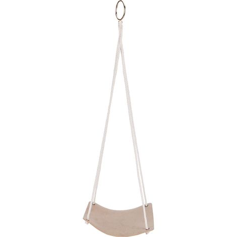 Suspension pour plantes en macramé, d'intérieur, support cuir PU à base carrée, corde coton (1/5)