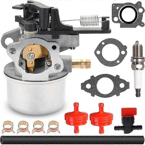 Carburateur pour moteurs Troy Bilt 7,75 CV, 8,75 CV et 8,5 CV (190 cm³) compatibles avec les tondeuses Briggs & Stratton 591137, 595390, 594287, 799248, 110P02 et 110P05 (pression : 2 700-3 000 PSI). (1/5)
