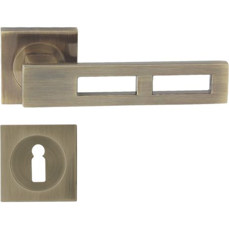 DOMINO Poignée de porte TOM II QR M3 BB Poignée avec rosace BB pour clé (1/5)