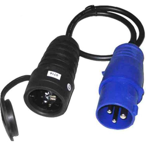 Fiche Prise Cee étanche 16a Kit Connexion électrique étanche 16a Avec Câble - Edm (1/2)