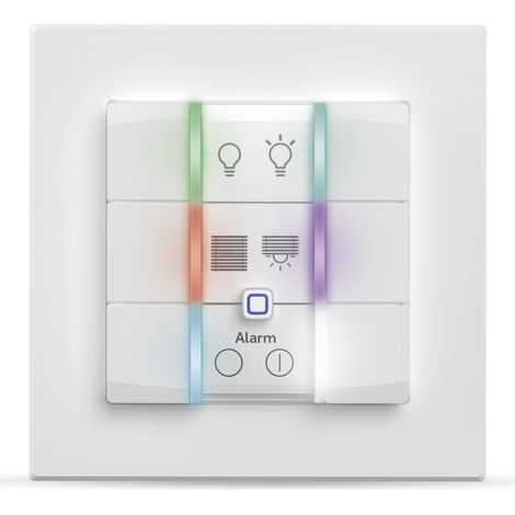 Interrupteur Mural 6 Boutons 230 V Utilisation Universelle Actionneurs et thermostats (1/5)