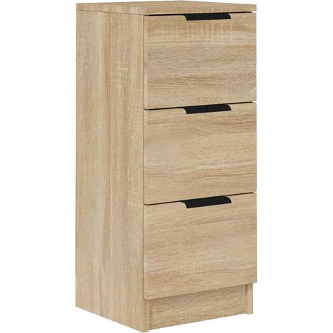 Maison Exclusive - Credenza Rovere Sonoma 30x30x70 cm in Legno Multistrato (1/5)