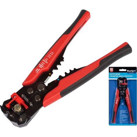 BlueSpot Auto Wire Crimper and Stripper Tool (Model B/S8805) – Professional Cable Crimping, Cutting, and Stripping Pliers (1/3)