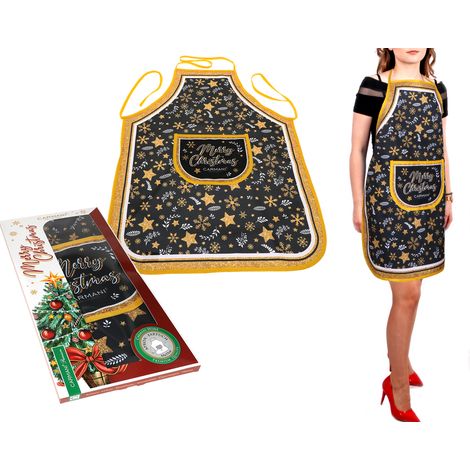 Delantal de cocina navideño PARA cocinar carmani (1/3)