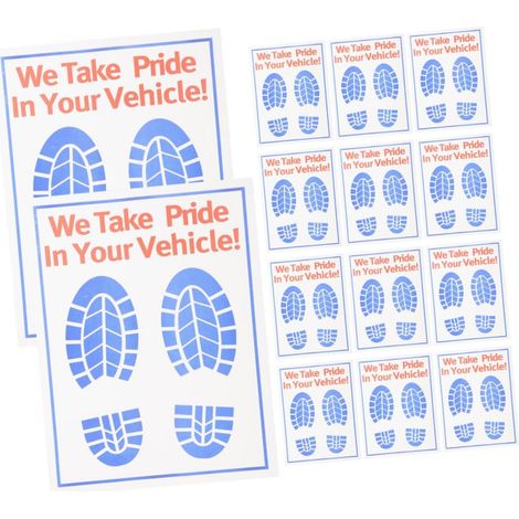 Sheets Disposable Paper Car Mats Lightweight and Portable