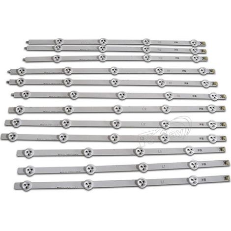 Kit De 12 Tiras De LED TV LG  AGF78400801