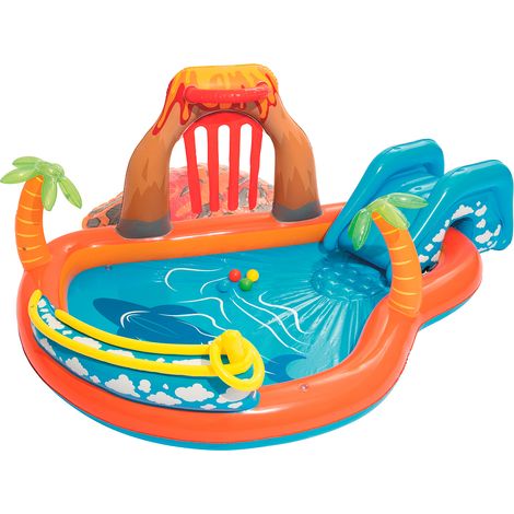Diviértete en la piscina hinchable parque de juegos Bestway (1/8)