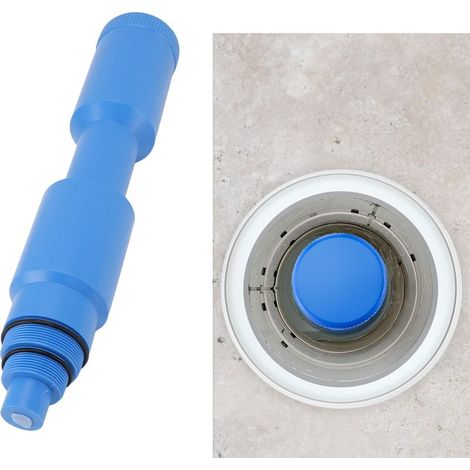 Plug pour skimmer de piscine, bouchon de winterisation plastique pour skimmers filetés 1 1/2 et 2 pouces, piscines hors-sol et enterrées (1/5)
