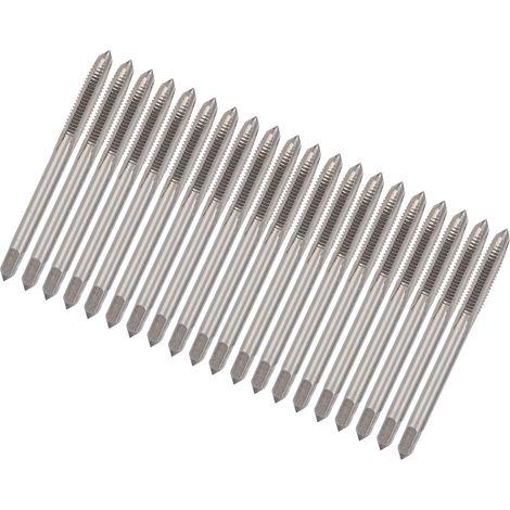 20 tarauds manuels métriques en acier allié, M4, pour filetage durable (1/5)