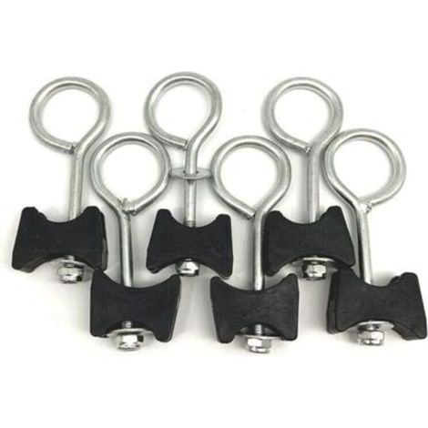 Trampoline accessories, Trampoline screws, Trampoline fixing screws, 18 packs, suitable for large and small trampolines. (1/4)