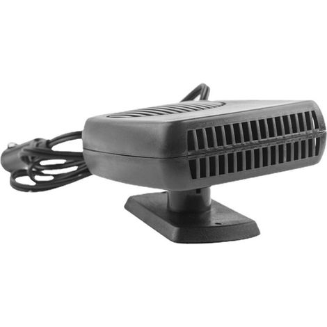 12-V-Autoheizung – Tragbar – 2-in-1 – Heizlüfter/Kühlventilator – 150 W – Mit ergonomischem Griff – Windschutzscheibenentfeuchter – Zigarettenanzünderbuchse