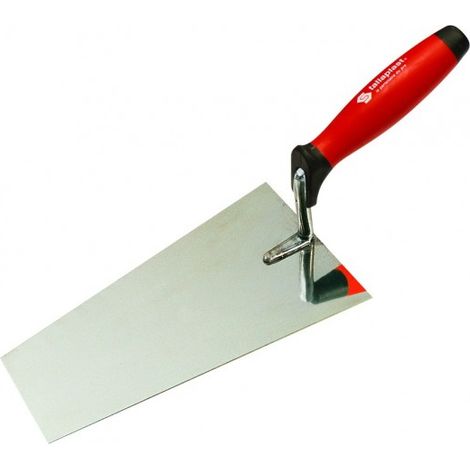 Taliaplast – Truelle lisseuse inox 22cm – Manche bi-matière ergonomique – Butée antiglisse – Pour lissage précis et nettoyage facile (1/2)