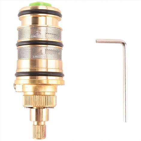 Thermostat-Duscharmatur aus Messing mit Griff für Mischbatterie, Duscharmatur, Duscharmatur (1/5)