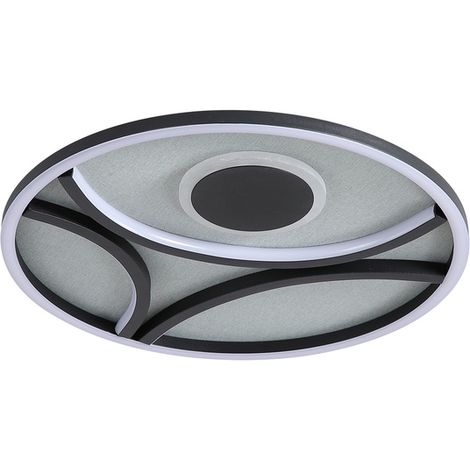 Plafonnier Zendisc noir - 82100-39BK (1/3)
