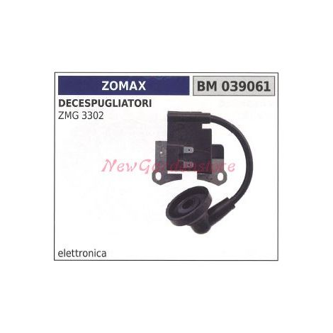 Bobina de encendido motor desbrozadora ZOMAX ZMG 3302 039061