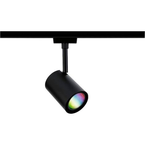 Paulmann Luxe Spot LED sur rail URail GU10 4.8 W LED noir (mat)