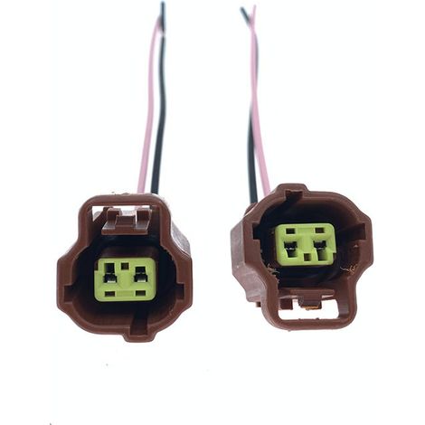 Connecteur de capteur de température d'eau compatible avec les modèles Mitsubishi Pajero, Outlander, Eclipse Cross, ASX, Bluewind, Distance, Lancer et Lancer EX (JB1749-2P).