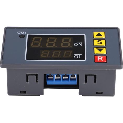Module de temporisation 12 V CC 10 A avec plages sélectionnables (1/5)