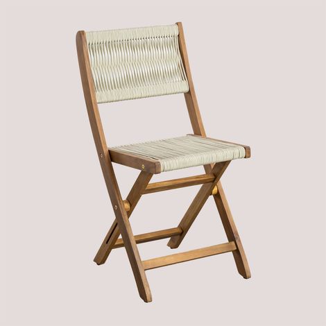 Confezione da 2 sedie da giardino pieghevoli Delawer Classic SKLUM (1/4)