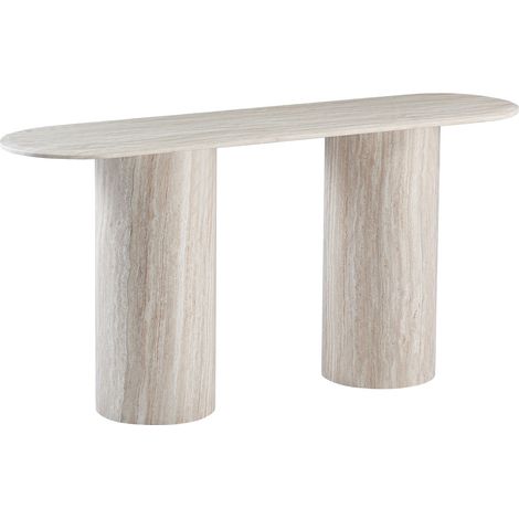 Consola Mdf 120X40X75 Simil Marmol