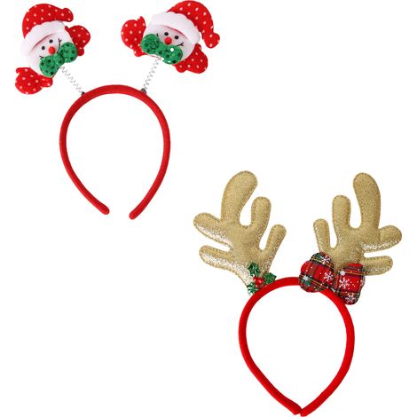Bandeaux de fête de Noël et de Pâques, serre-tête à oreilles mignonnes (1/4)