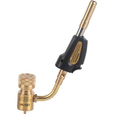 Chalumeau à gaz, Auto-allumage Turbo Torche Brasage Soudage Propane Soudage Plomberie Pistolet Outil pour Climatisation Soudage Soudage Soudage (1/4)
