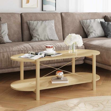 vidaXL Coffee Table 110x48x40 cm Engineered Wood (1/5)
