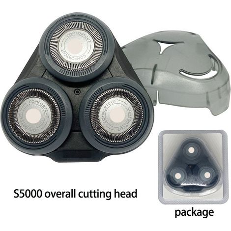 Convient aux accessoires de rasoir électrique Philips S5000, lame de rechange, couteau, filet à trois têtes SH50/SH30-DELKEVIC (1/4)