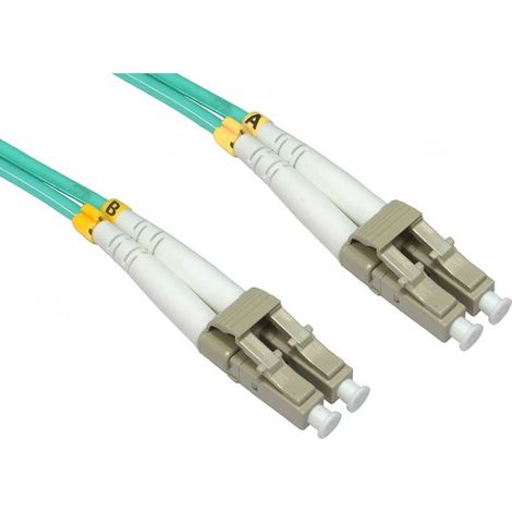 Câble fibre optique RS PRO 30m Avec connecteur / LC, Multi-mode, 2 fibres, LSZH ( Prix pour 1 )