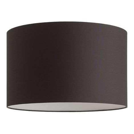 Paralume RON 40/25 paralume Polycotton nero /PVC bianco max. 23W