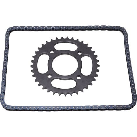 Adatto per catene e pignoni di trasmissione per motociclette a 136 maglie 428/37T, adatti per mini motociclette da 43cc e 49cc.