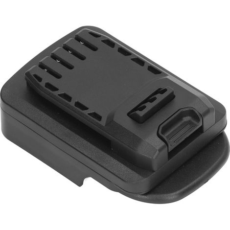 Adaptateur de batterie au lithium 18 V pour outils électriques Stanley 18 V/20 V, boîtier ABS, format standard.