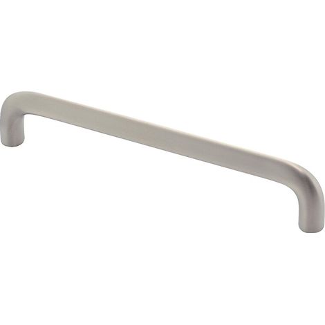 Poignée Neck finition nickelé satiné entraxe 320 mm, longueur 340 mm