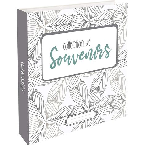 Album Photo Grand Format - 500 Photos - 10x15 cm - Collection Souvenir