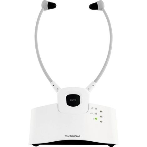 TechniSat StereoMan ISI 3 Cuffie intrauricolari senza fili e con filo di orecchio Bianco (1/5)