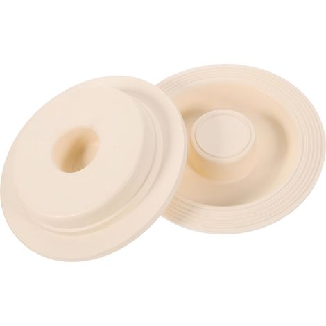 Lot de 2 bouchons de bonde pour évier, pour usage domestique (1/5)