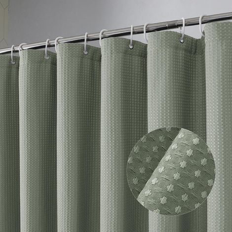 Transparenter Duschvorhang 180x180 cm – Schimmelresistent – Wasserdicht (1/3)