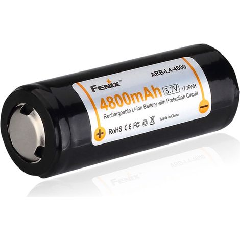 Batteria ricaricabile Li-ion 26650 FENIX ARB-L4-4800 3,7V 4800 mAh