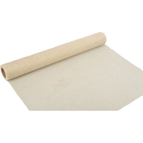 Esclusivo tulle organza con glitter, fosforescente, color crema