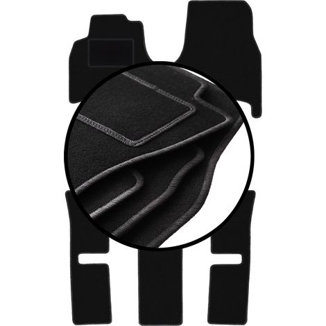 Komplettset Veloursmatten für: Fiat Ulysse II 7-Sitzer (2002-2010)