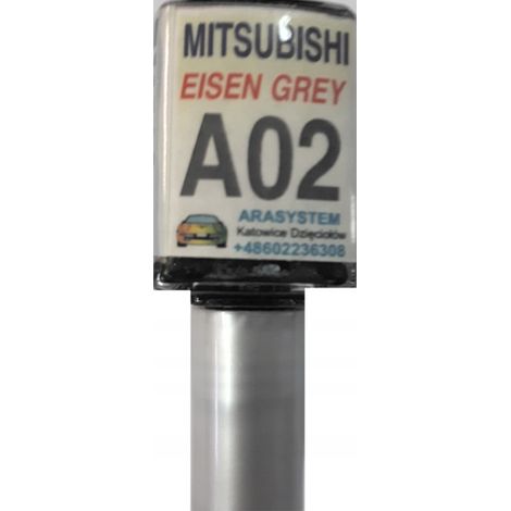 Retoque de pintura gris Eisen para Mitsubishi A02 PARA ARAÑAZOS (1/5)