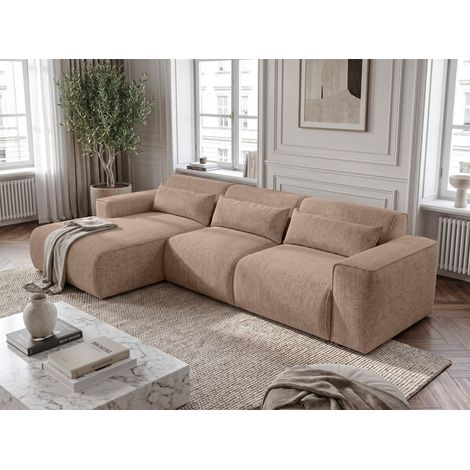 AX LIVING Wohnlandschaft mit Schlaffunktion Ruyam Beige Sofa 310 cm L (1/5)