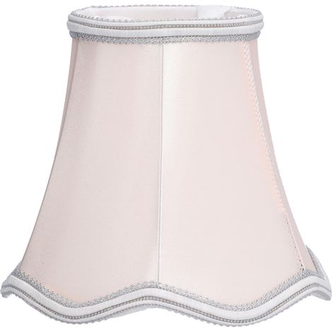 Lot de 3 abat-jour à pince E14 pour lampe d'intérieur, style moderne, rose, pour la décoration de la maison, de la chambre, de l'hôtel, du magasin ou du restaurant. (1/5)