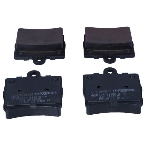 Kit de plaquettes de frein, frein à disque MAXGEAR 19-0411 MERCEDES-BENZ (1/2)