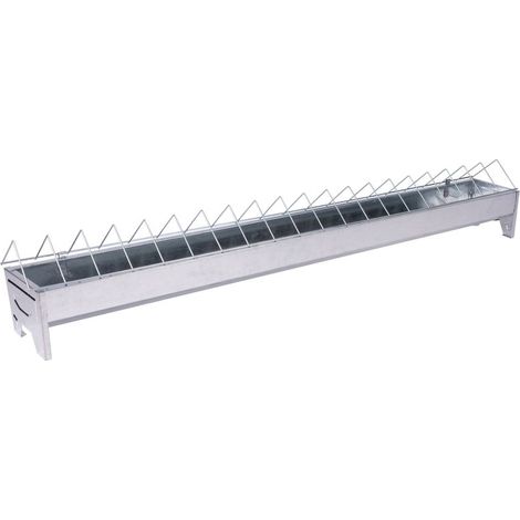 Futtertrog für Geflügel KH-100, 1000 mm, Zn