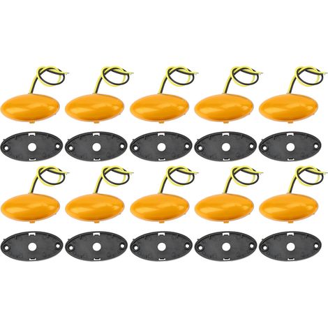 Feux de position latéraux à LED haute luminosité pour remorques, voitures, fourgonnettes, camions et remorques (1/5)