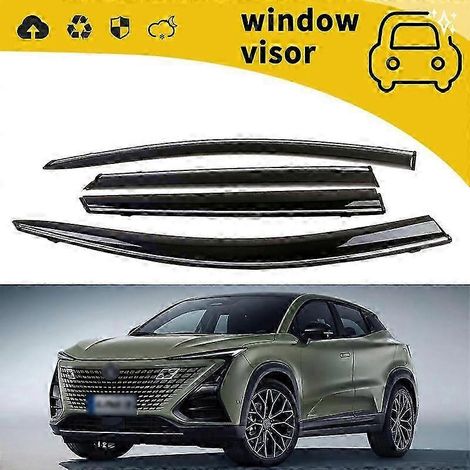 Applicable aux modèles Changan Benni Gravity Unit 14-20 : Déflecteur de pluie pour vitres de portières (modification) (1/5)