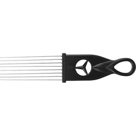 Brosse de nettoyage pour tuyau cylindre instrument de musique, robuste, sécurisée, noire, pratique (1/5)