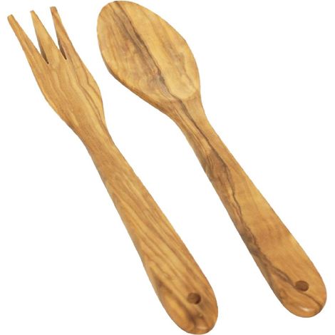 Signes Grimalt Serve insalate da cucina  Set coperto 2 unità marroni utensili 5x25x2cm 144