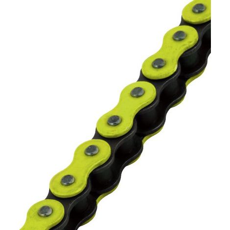 Chaine 428 - 136 maillons - Hyper Renforcée Sans Joints Toriques - Jaune (1/2)